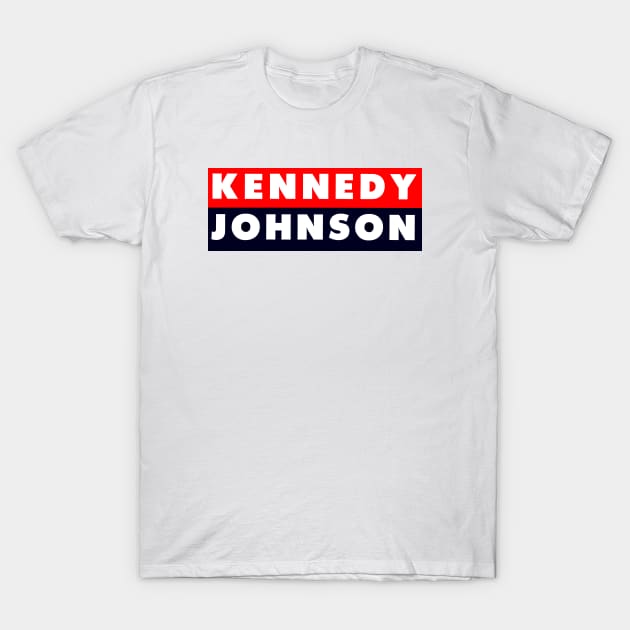 1960 Vote Kennedy Johnson T-Shirt by historicimage